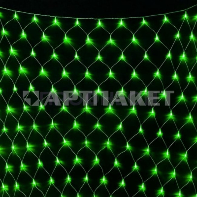 Гирлянда эл. сетка 2х2 м, зеленый, 240 LED FBWLEDB240-4G