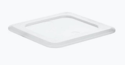 Крышка герметич. к гастр-ти 1/6; поликарбонат; L=17, 6, B=16, 2см; белый