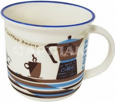 Кружка 390мл цилиндр Coffee 2
