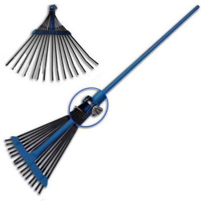 Грабли посадочные 15-зуб пров.раздвиж на мет.ручк ГВ-С 649