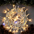 Гирлянда эл. д/улицы нить 10 м, 100 LED, IP65, белый теплый/мерцание, белый провод 3584124 фиксинг
