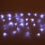 Гирлянда эл. бахрома 1,5 м (50*30), 48 LED, IP20, белый, прозрачный провод 196-078