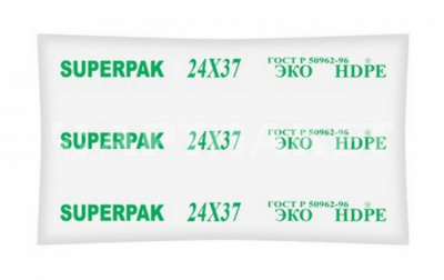 Пакет фасовочный ПНД, 24х37 см, 8 мкм, 900 шт.