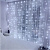 Гирлянда эл. занавес 3х2 м, 280 LED, IP44, белый холодный, прозрачный провод CL05-3*2M-W