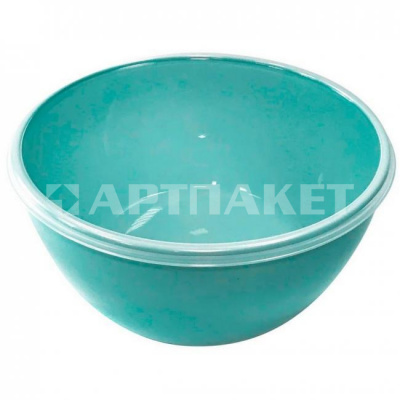 Миска 1л с крышкой 