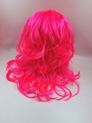 Парик карнавальный микс цветов, АВ024