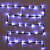 Гирлянда эл. д/улицы нить 7 м, 80 LED, IP54, "Водопад", белый холодный, черный провод 725-577