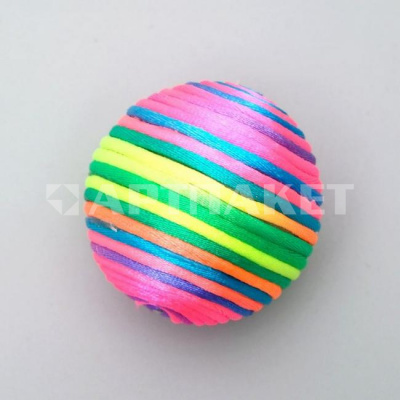 Мяч текстильный "Полосатик", 4,8 см, микс цветов   3278967                        