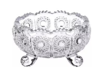 Конфетница 11*7см Crystal 195-130