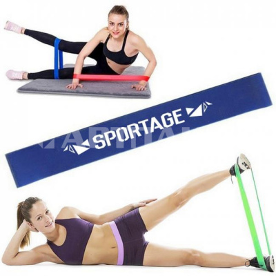 Резинка для фитнеса 0,5*5*30 см (до 8 кг)