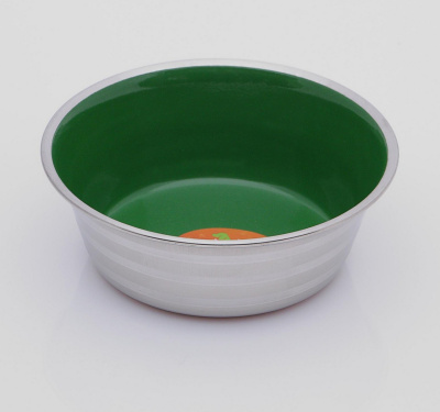 Миска 300 мл, с силиконовым основанием зеленая