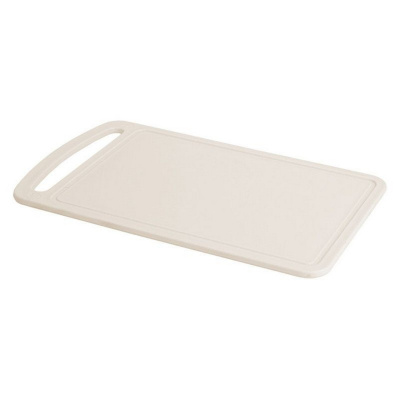 Доска разделочная пластик, 27,5х17,3 см, белый ротанг, "Idea"