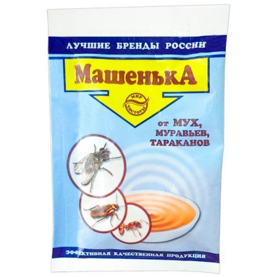 Средство от тараканов,муравьев "Машенька" гранулы 10г