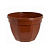 Горшок д/цветов Ника 23см с поддоном терракот