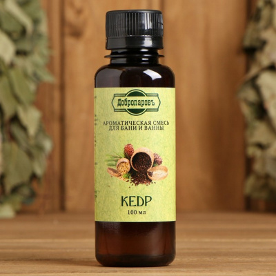 Ароматическая смесь для бани и ванны «Кедр» 100 мл "Добропаровъ" 2870501