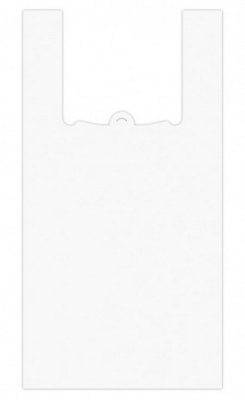 Пакет майка  нд 28*50 белая 13мкм