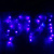 Гирлянда эл. бахрома 3 м (50*30), синий, 120 LED 183-251