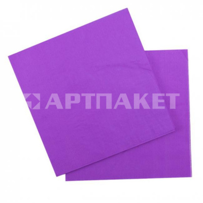 Салфетка 33*33 2-сл. рисунок /12/  Purple