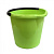 Ведро 7л пищевое Чудо мерное со сливом зеленое Ведро 7л пищевое Чудо мерное со сливом зеленое