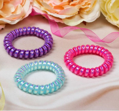 Резинка для волос Пружинка" перелив микс 2311907