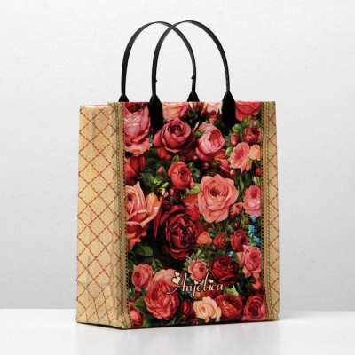 Пакет мягкий пластик, 23х10х27 см, 150 мкм, "Анжелика" 