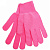 Перчатки нейлоновые с ПВХ покрытием "Классика" розовые 788-346 Перчатки нейлоновые с ПВХ покрытием "Классика" розовые 788-346
