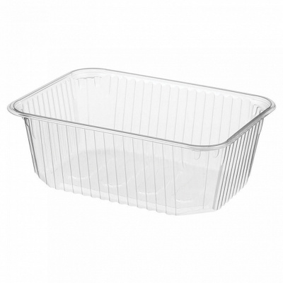 Контейнер 1000гр 186*132 прямоуг/прозр CLP