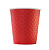 Стакан бумажный 2сл 400 мл d=90мм Complement с конгревом красный(малиновый)