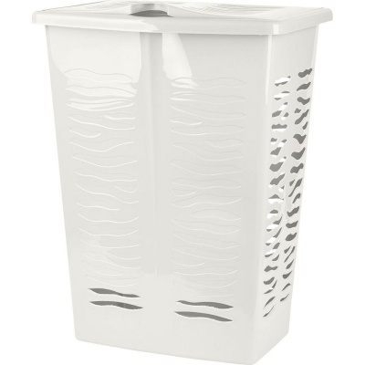 Корзина д/белья Keeplex Regular 42л белое облако