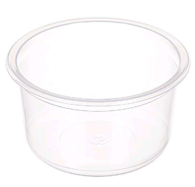 Банка под пресервы без крыш. круглая ПП 250мл D=96мм цвет прозр. Перинт (х700)