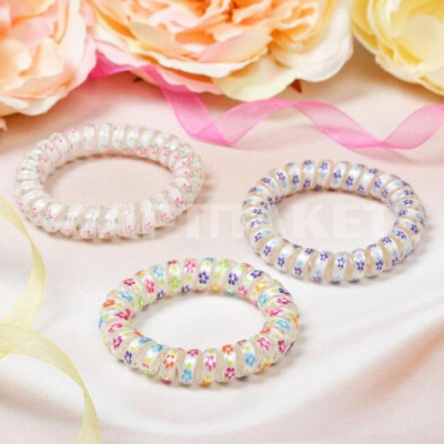 Резинка для волос 3шт "Пружинка" 2311902      