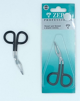Пинцет для бровей "Zebo" Z-182 Z1007P
