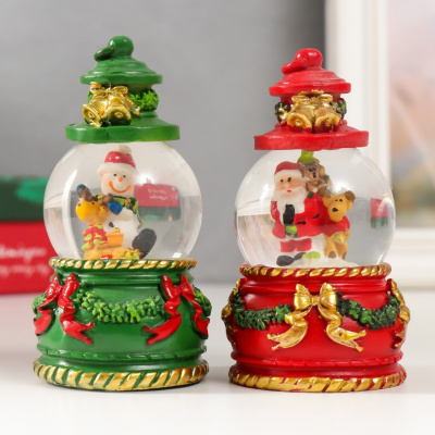 Сувенир водяной шар "Новогодний фонарик" 7822772