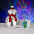 Световая фигура "Снеговик и шар", 3 LED, 220V 4445769   