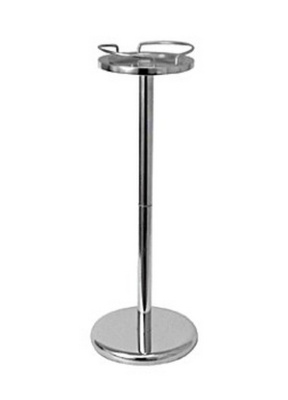 Подставка напольн.д/ведра хром; D=26/14,H=68,5,B=21см; металлич.