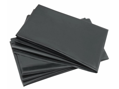 Мешок ПВД д/мусора, 70x120 см (120 л), 60 мкм, пласт, черный