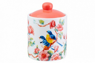 Банка 500мл керам круг  Jardin d'Eden 