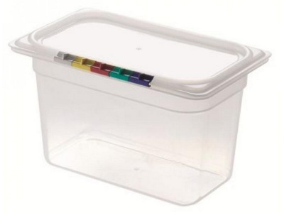 Гастроемкость 1/4 h=150 п/п прозрачная Рс