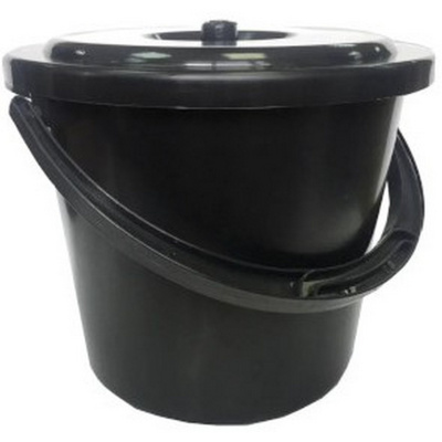 Ведро 8л черное