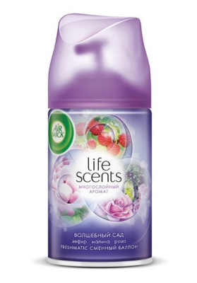 Освежитель воздуха Аэрвик сменный блок волшебный сад Освежитель воздуха Аэрвик сменный блок волшебный сад