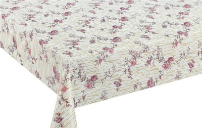 Клеенка ПВХ на тканевой основе Флер 1,4*20м.п.