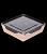 Контейнер OSQ OpSalad Black Edition 900 мл, 135/150x135/150x48 мм 