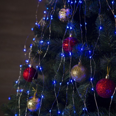 Гирлянда эл. хвост 1,1 м (18 нитей), синий 360 LED, ТМ "SNOW TECH" SSLEDA360-1B YSX