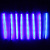 Гирлянда эл. сосулька 2х0,5 м, синий, 36 LED "Тающая сосулька"